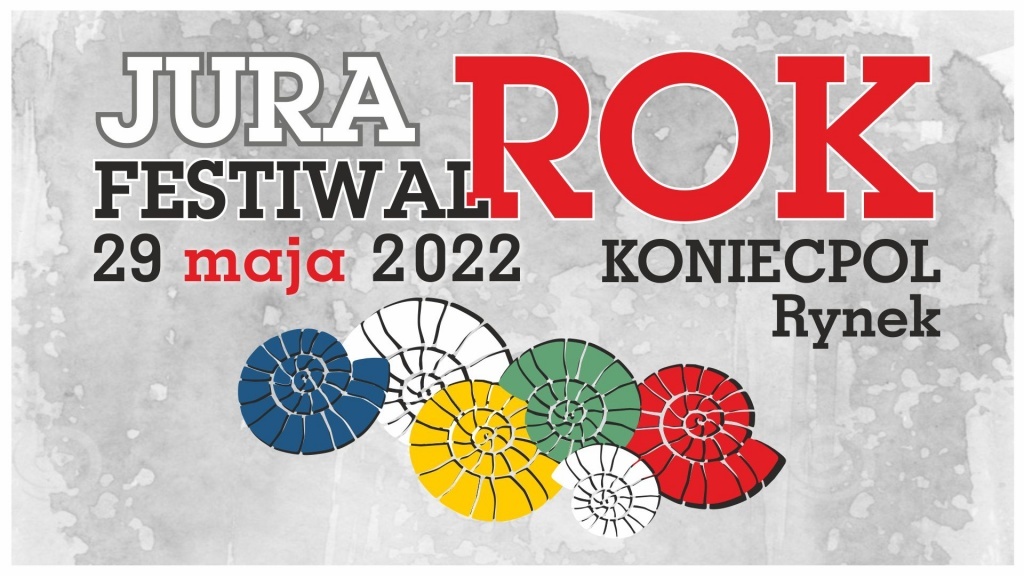 Jura Festiwal ROK Koniecpol rynek - 29 maja 2022 - logo