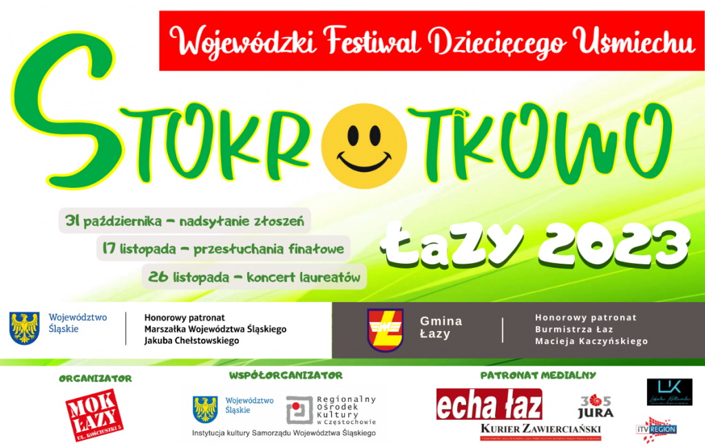 Stokrotkowo - Wojewódzki Festiwal Dziecięcego Uśmiechu Łazy 2023