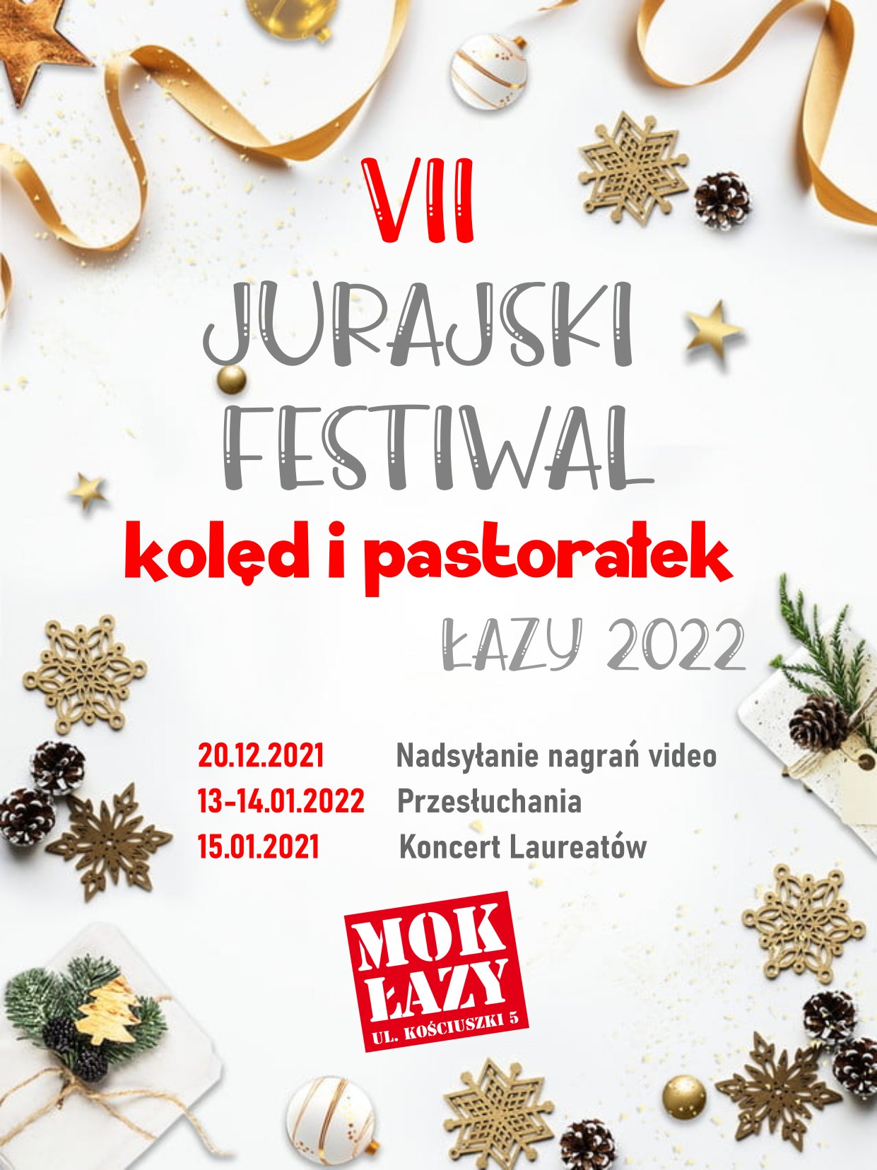 Plakat VII Jurajski Festiwal