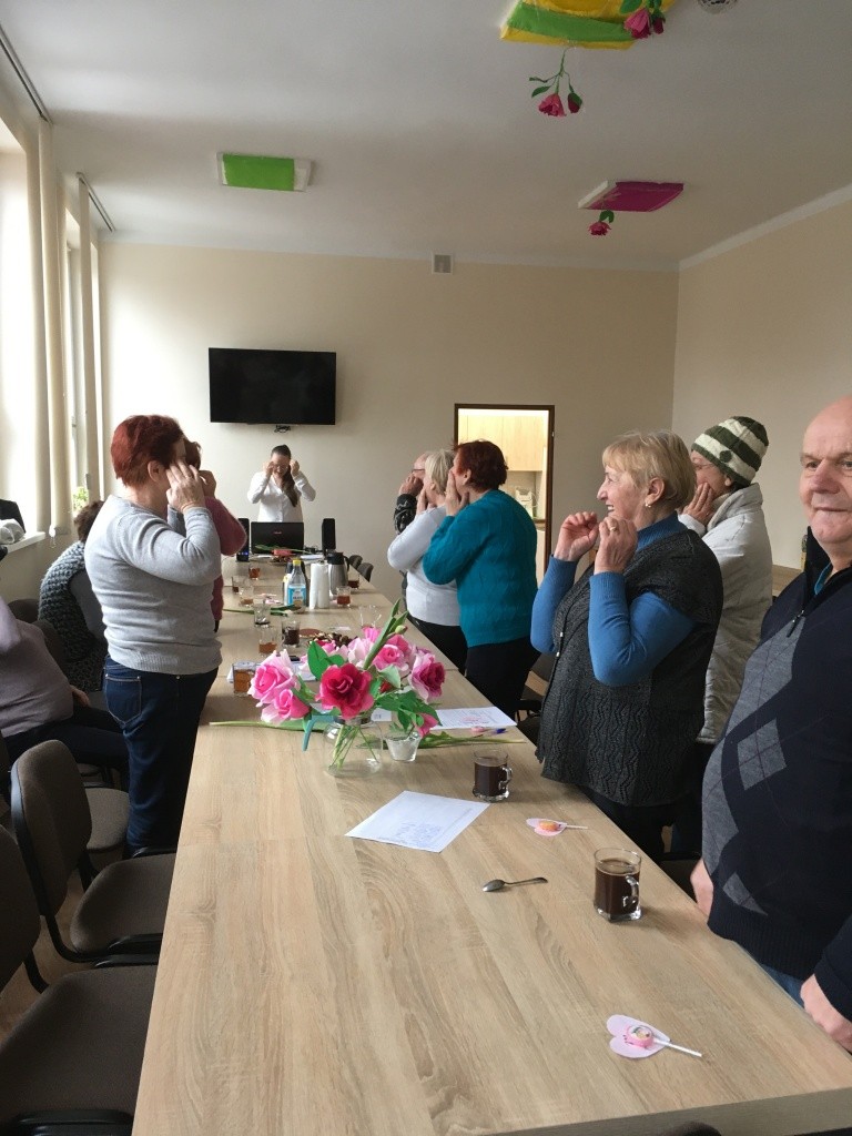 Warsztaty muzyczne MUKIS w Klubie Seniora w Kruszynie