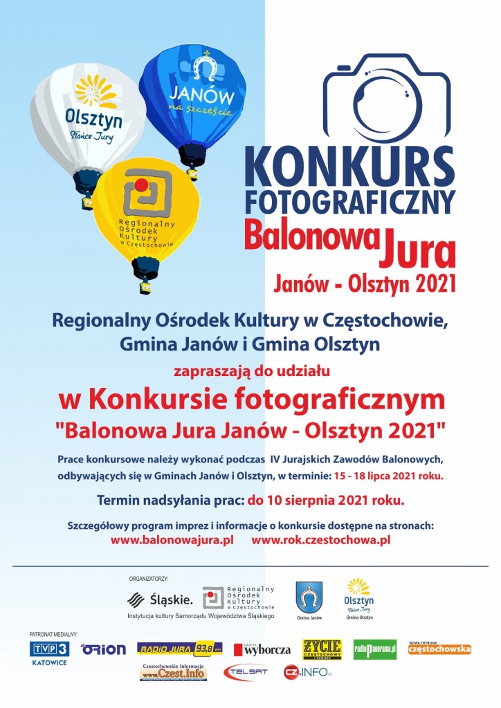 Konkurs Fotograficzny „Balonowa Jura Janów - Olsztyn 2021 - Protokół