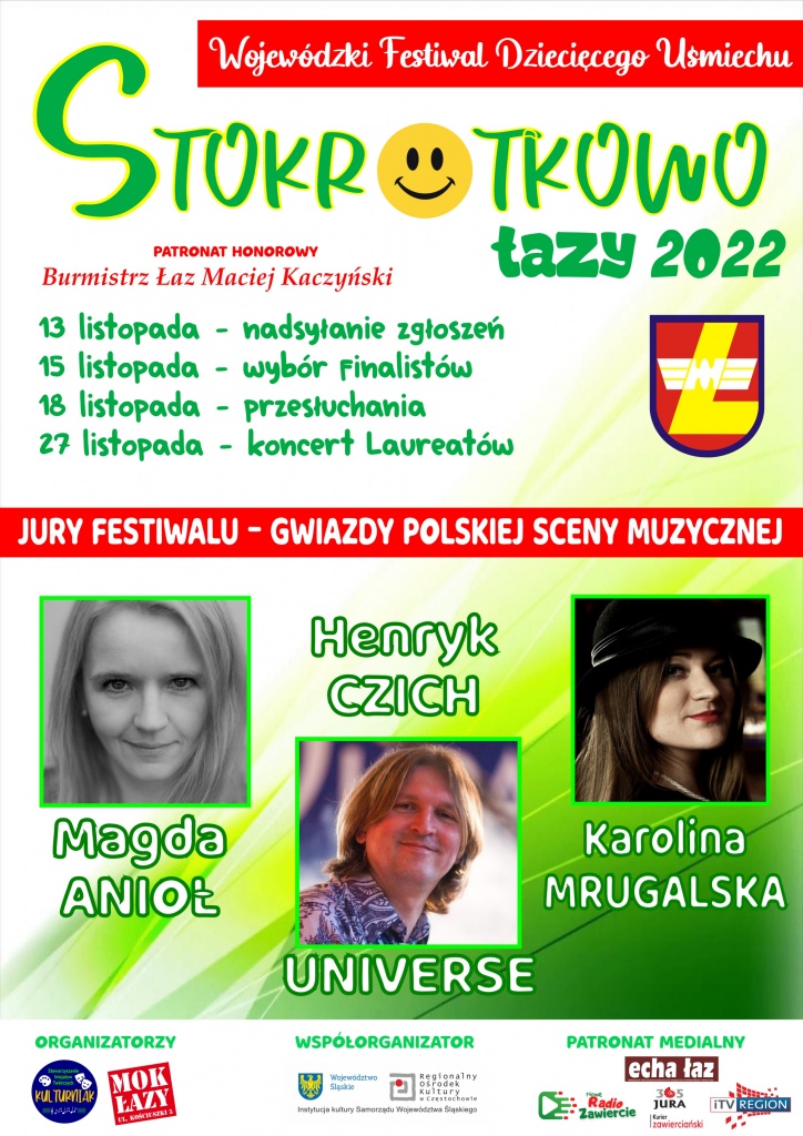 STOKROTKOWO - Wojewódzki Festiwal Dziecięcego Uśmiechu - Łazy 2022